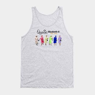 queen elizabeth Tank Top